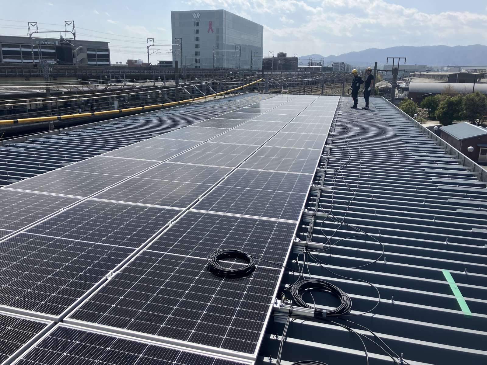 西日本電気テック株式会社　京都メンテナンスセンター太陽光発電新設工事